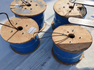 Трос ZTC600 4V*39S+5FC 17 1870 ПРАВАЯ КРЕСТОВАЯ СВИВКА 230 м Ø 17 мм